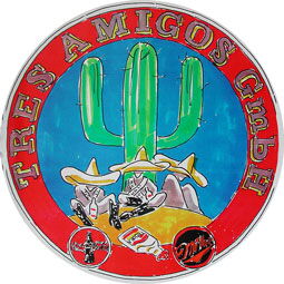 Bierdeckel Tress Amigos
