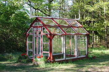 Edestad Växthus, Gewächshaus, verschiedene Materialien