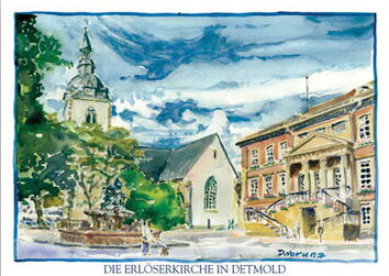 Postkarte Erloeserkirche