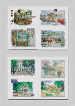 Innenteil, Stadtbroschüre Essen